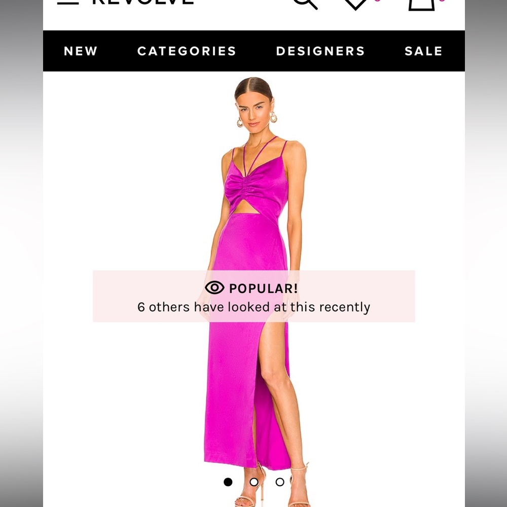 Revolve Elliatt Dress in Purple - XS